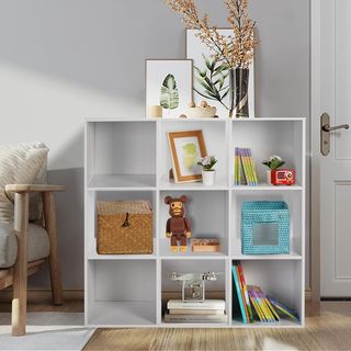 Estantería 9 cubos 90x90 cm