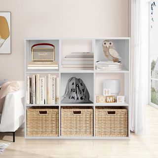 Estantería 9 cubos 90x90 cm