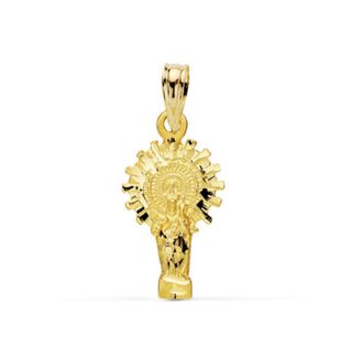 Medalla Virgen del Pilar Oro 9K