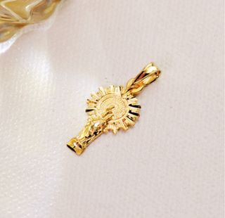 Medalla Virgen del Pilar Oro 9K