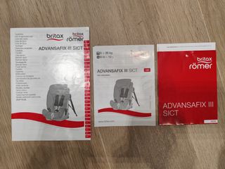 Silla coche Britax Römer Advansafix III Sict
