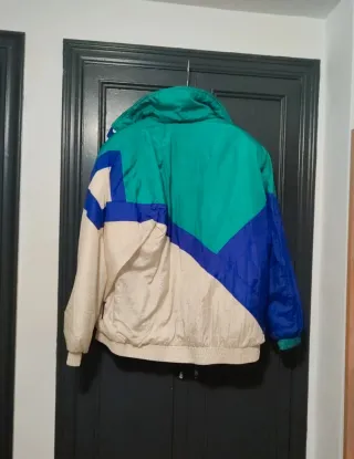 Chaqueta Vintage Beige y Verde