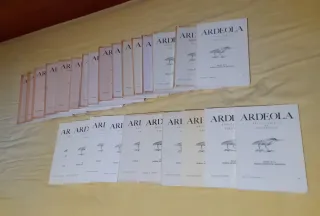 MEGA LOTE de revistas ornitologicas