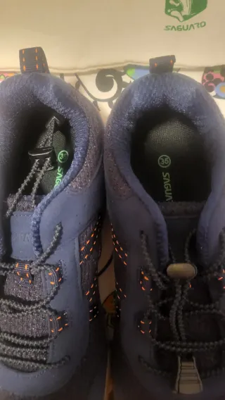 Scarpe sportive Deporrivas taglia 35 blu navy