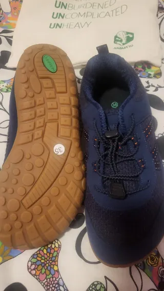 Scarpe sportive Deporrivas taglia 35 blu navy