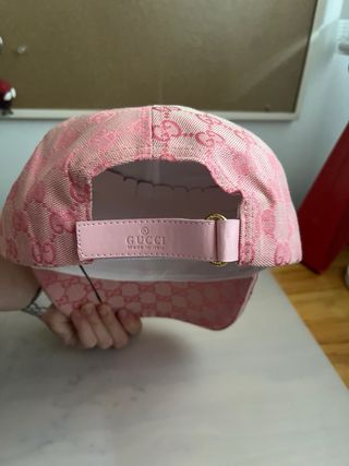Gorra Gucci Rosa