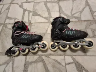 Patines en línea y protecciones