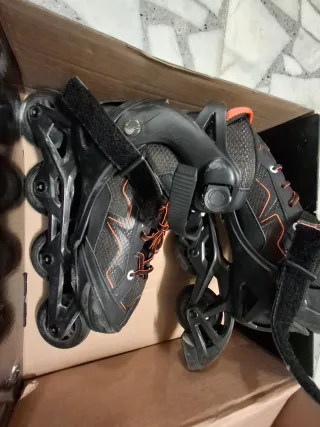 Patines en línea y protecciones