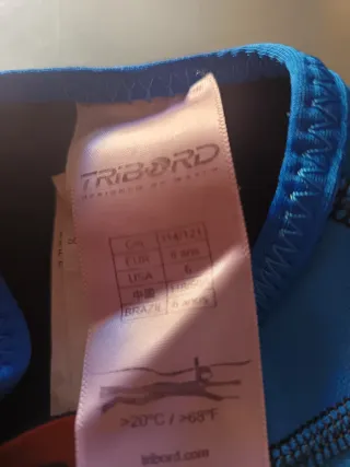 Neopreno niño Tibord. Talla 114-121cm