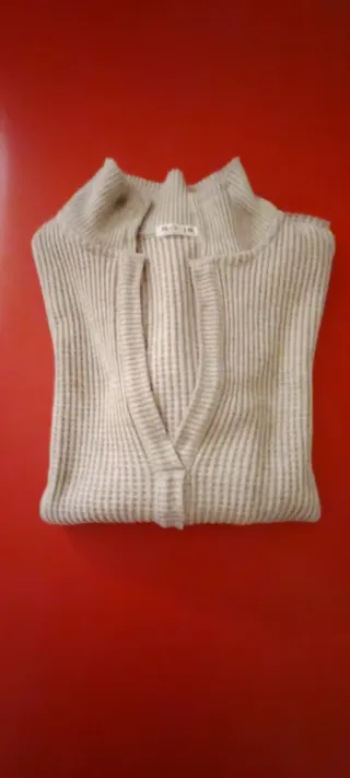 Jersey MisCo mujer, Talla XS, color crudo.