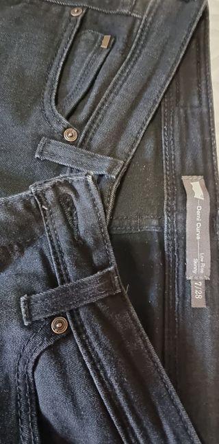 Pantalón Levi Strauss Negro Talla S