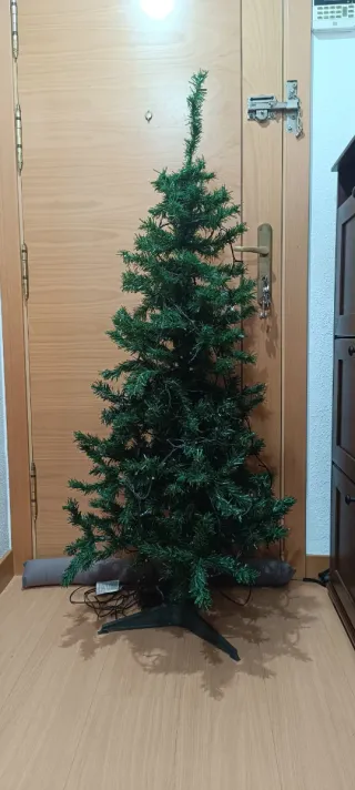 Árbol de Navidad artificial verde 150 cm.