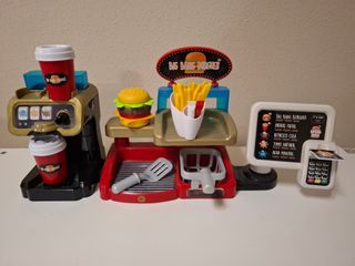 Set Hamburguesería Big Bang Burguer