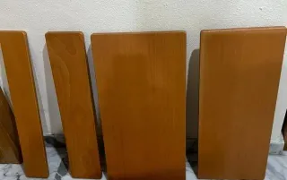 4 frentes cajón y 1 puerta madera