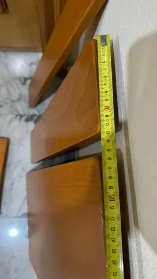 4 frentes cajón y 1 puerta madera