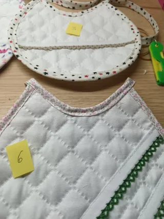 Baberos Bebe Navideños hecho a mano