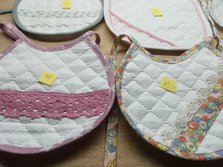 Baberos Bebe Navideños hecho a mano