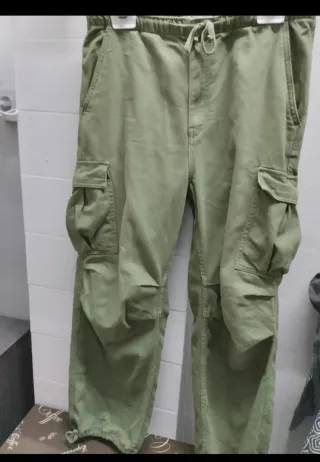 Pantalones Mango cuadros Talla L