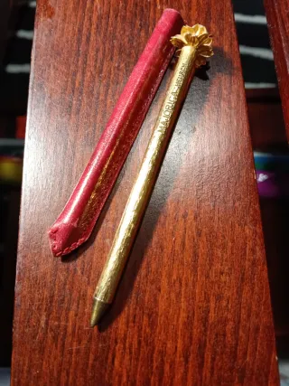 Bolígrafo Majorica Heusch Dorado Antiguo