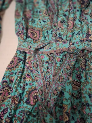 Kaftán estampado mujer talla única