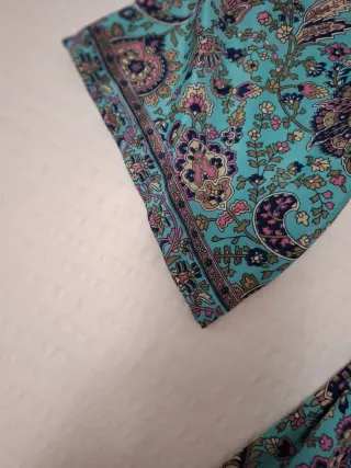 Kaftán estampado mujer talla única