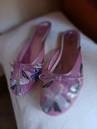 Vestido largo fiesta fucsia