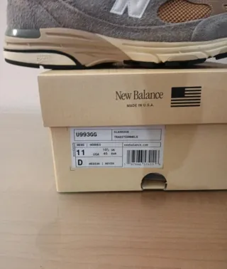 New Balance 993 Scarpe Sportive Marrone/Grigio