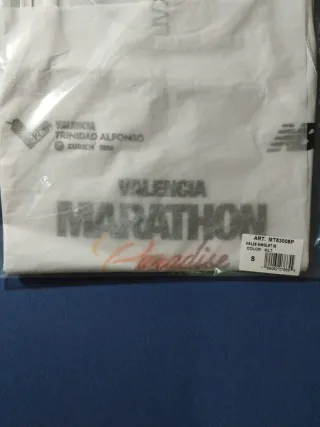 Camiseta tirantes Maratón Valencia talla S NUEVA