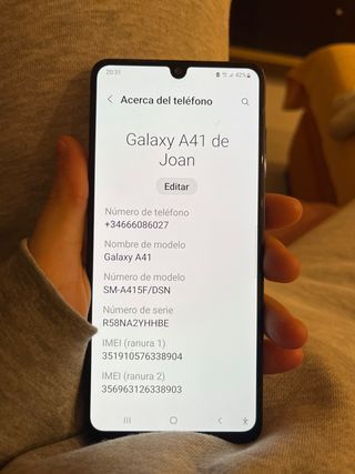 Samsung Galaxy A41