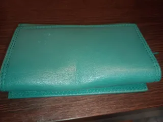 Portafoglio donna Firenze verde porta documenti