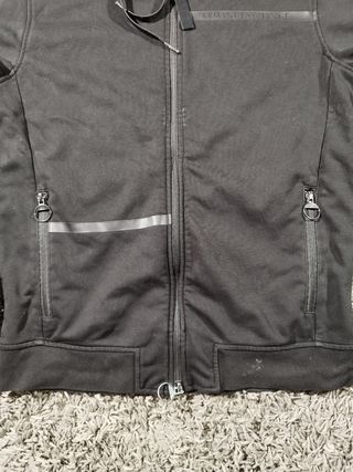 Sudadera Armani Exchange Negra con Cremallera