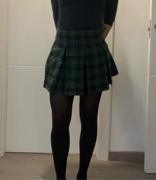 Falda de cuadros invierno Brownie