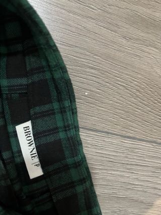 Falda de cuadros invierno Brownie