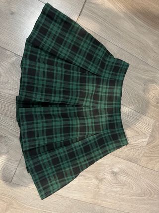 Falda de cuadros invierno Brownie