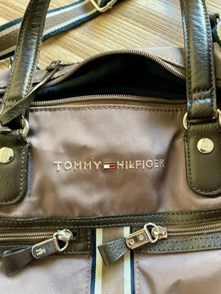 Bolso Tommy Hilfiger Marrón Multicolor