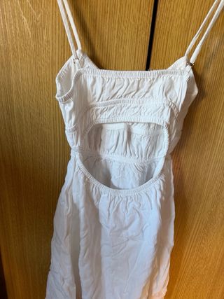 Vestido blanco niña Pull&Bear