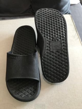 Chanclas caballero negras talla 44