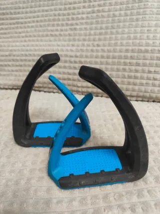 Estribos Freejump Junior Azules