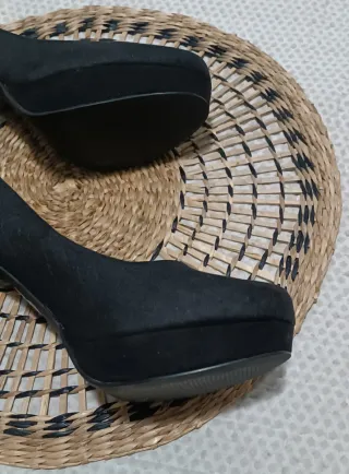 Zapatos tacón Marypaz negros talla 38