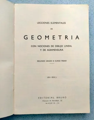 Libros de Geometria