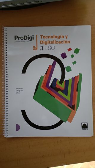 Cuaderno ProDigi. Tecnología y Digitalización 3...
