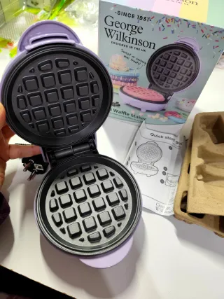 Piastra per waffle lilla George Wilkinson Nuova