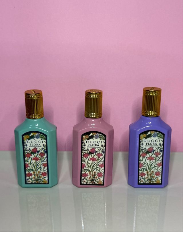 Mini perfumes Gucci Flora x3