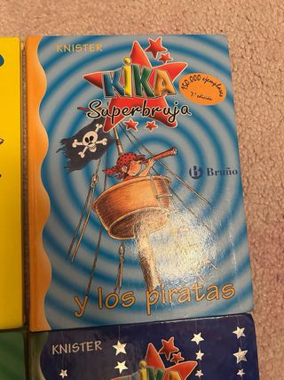 6 libros de kika súper bruja