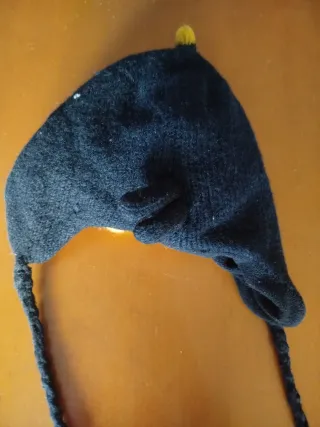 Gorro Angry Birds Negro Lana