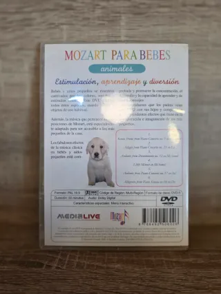 DVD Mozart para bebés