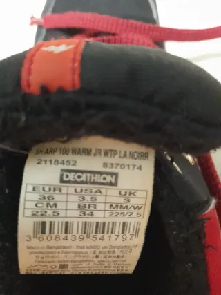 Botas Quechua Impermeables Talla 36