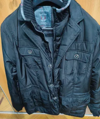 Giubbotto invernale uomo nero