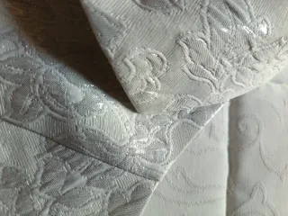 Top fiesta plateado talla 46