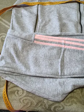 Chándal Adidas Gris y Rosa Talla M